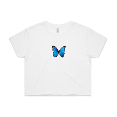 The 'Butterfly' Crop Tee Thumbnail